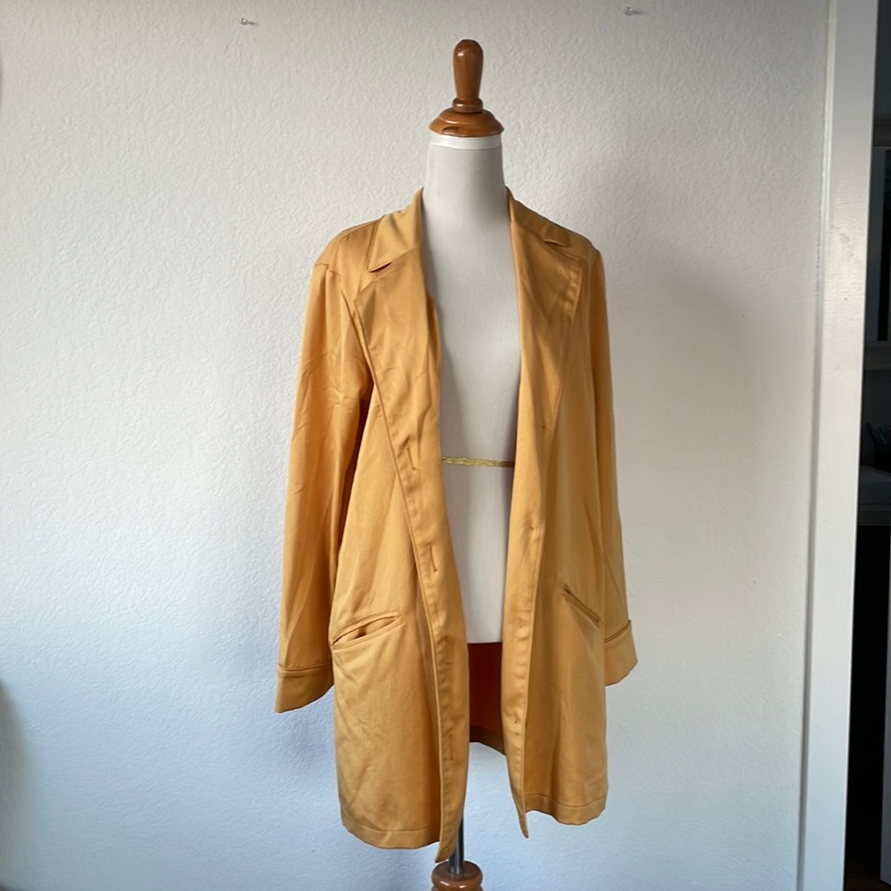Something Navy Mustard Yellow Jacket